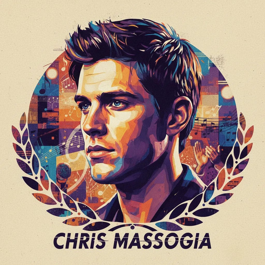 Artistic portrait of Chris Massoglia