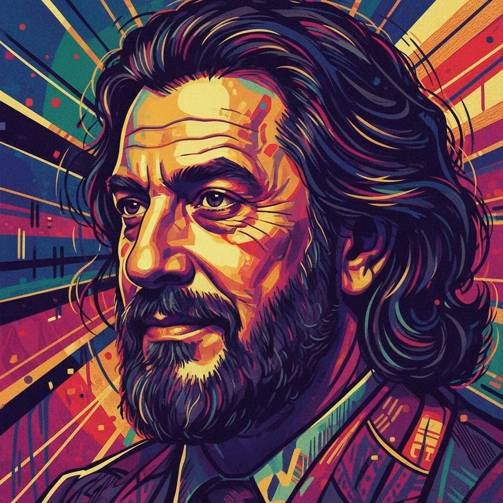 Artistic portrait of Tony Jay