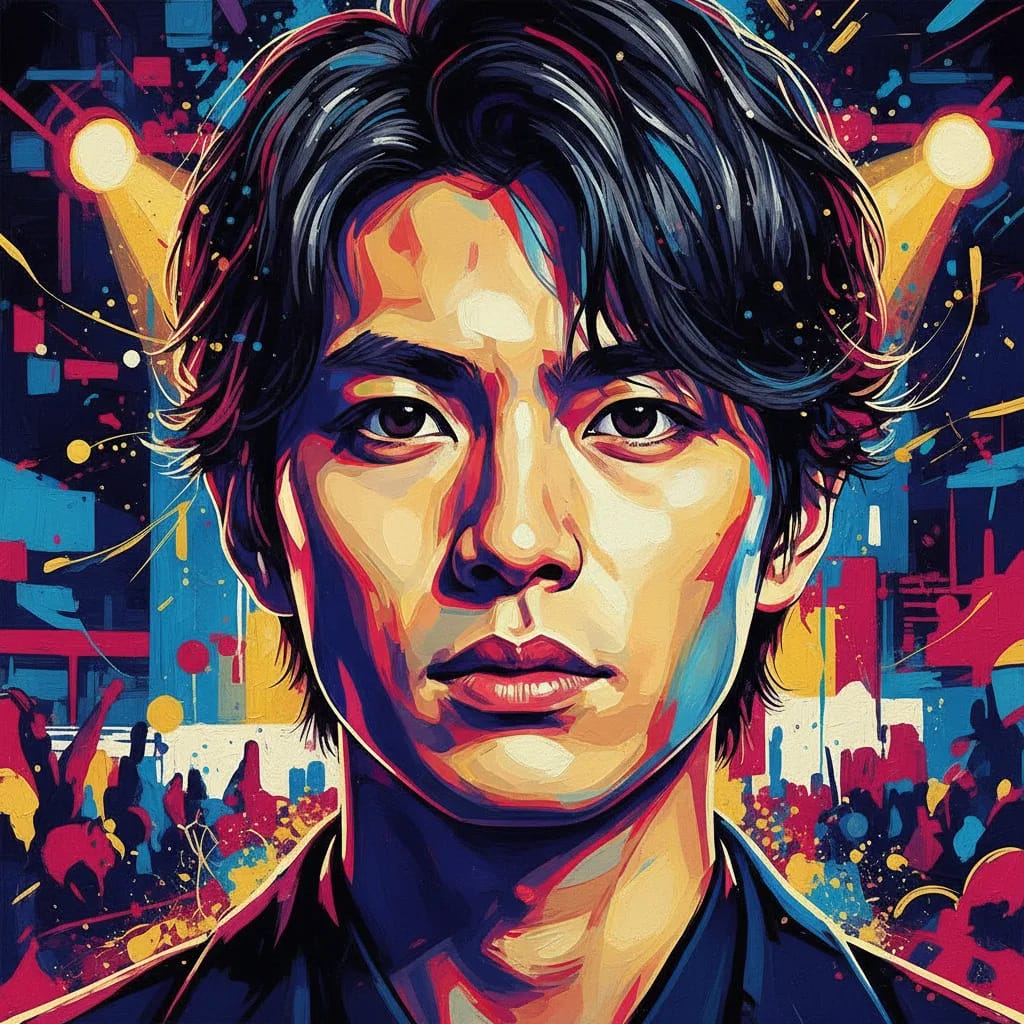 Artistic portrait of Sôta Fukushi