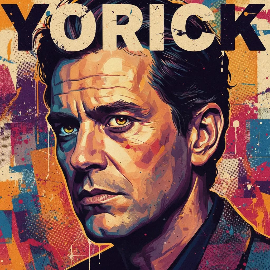 Artistic portrait of Yorick van Wageningen
