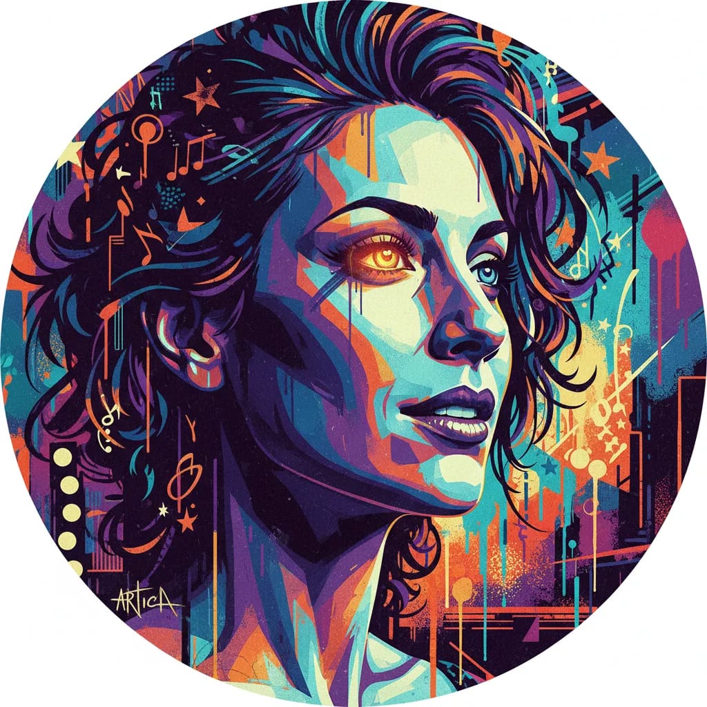 Artistic portrait of Ruth Livier