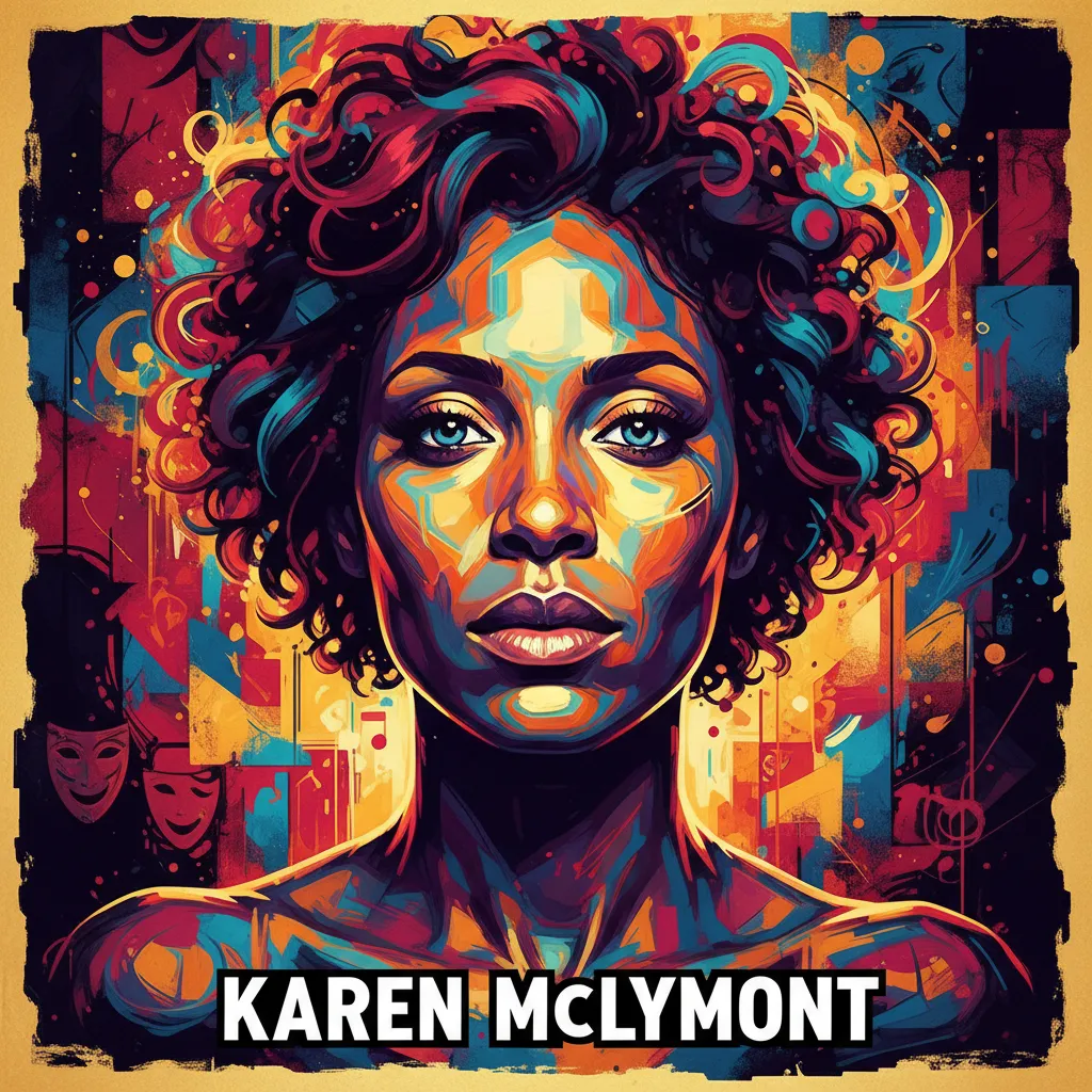 Artistic portrait of Karen McLymont