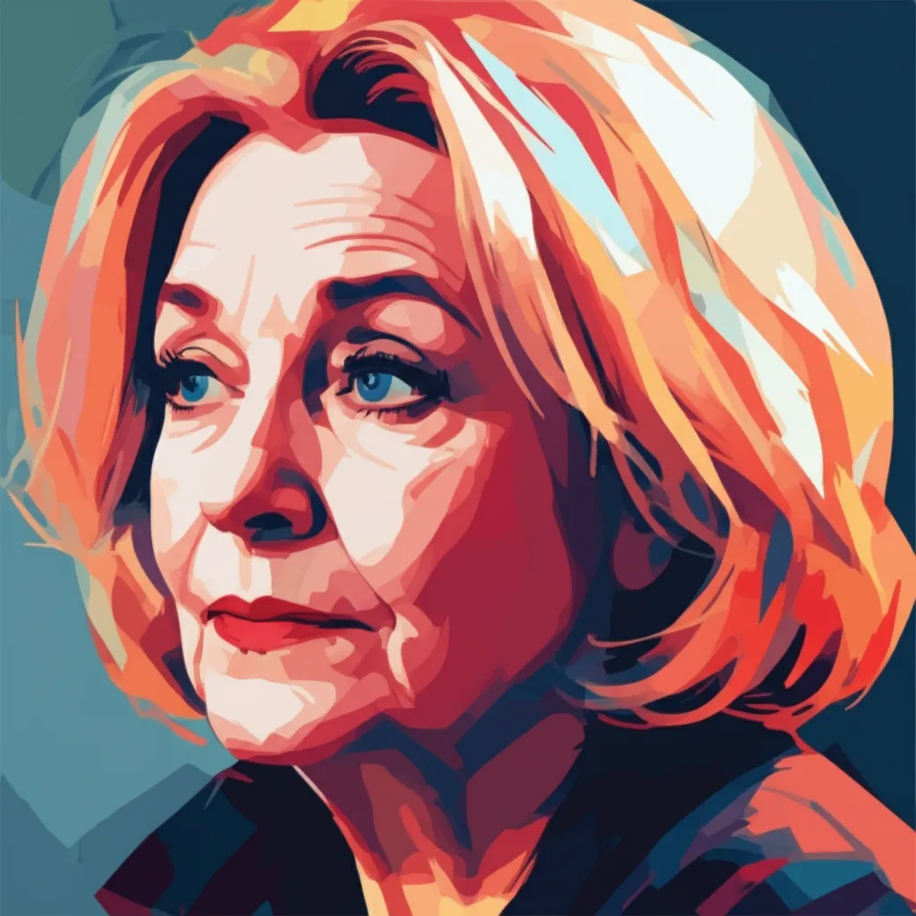 Artistic portrait of Fionnula Flanagan