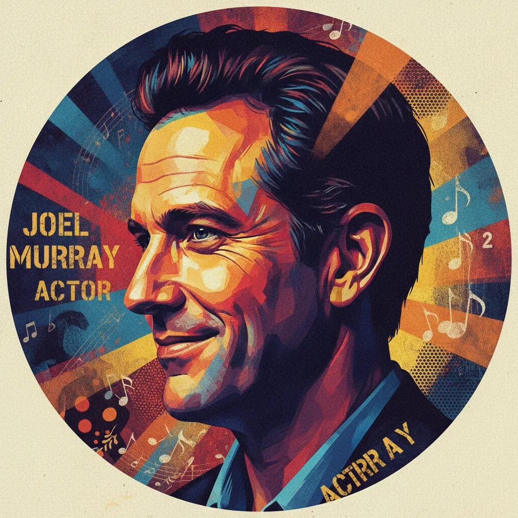 Artistic portrait of Joel Murray