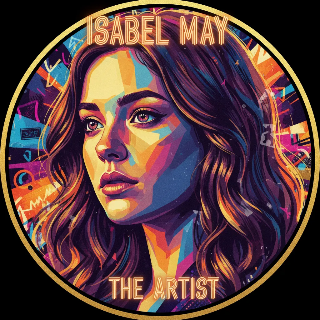 Artistic portrait of Isabel May