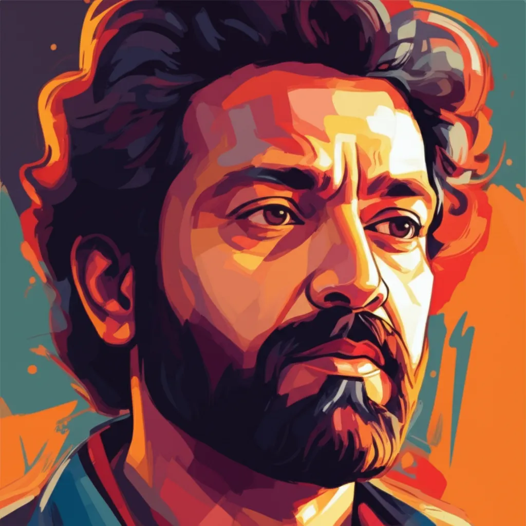 Artistic portrait of Tanaji Galgunde