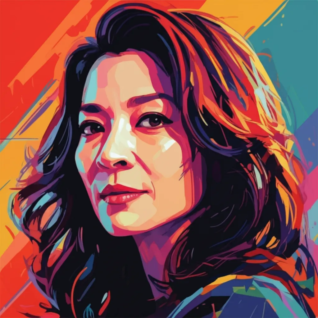 Portrait of Michelle Yeoh