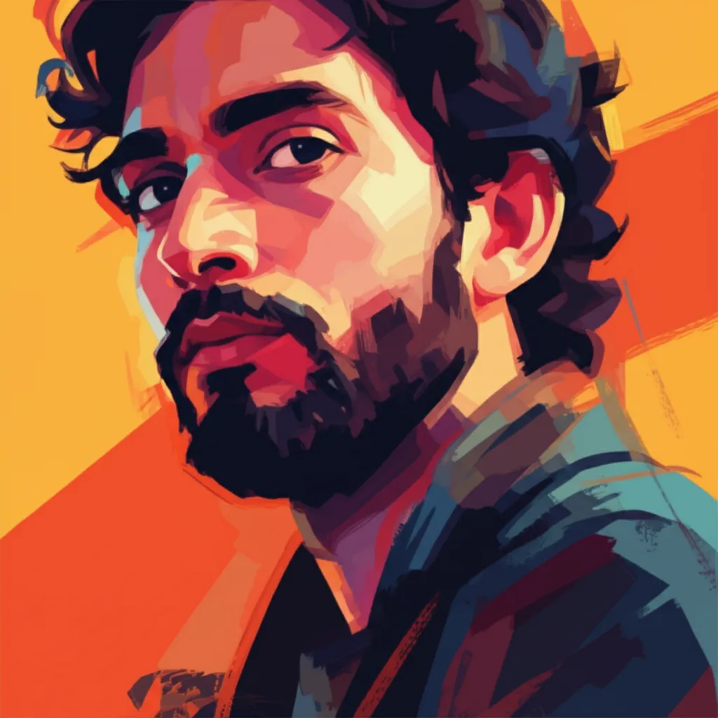 Artistic portrait of Archie Lal