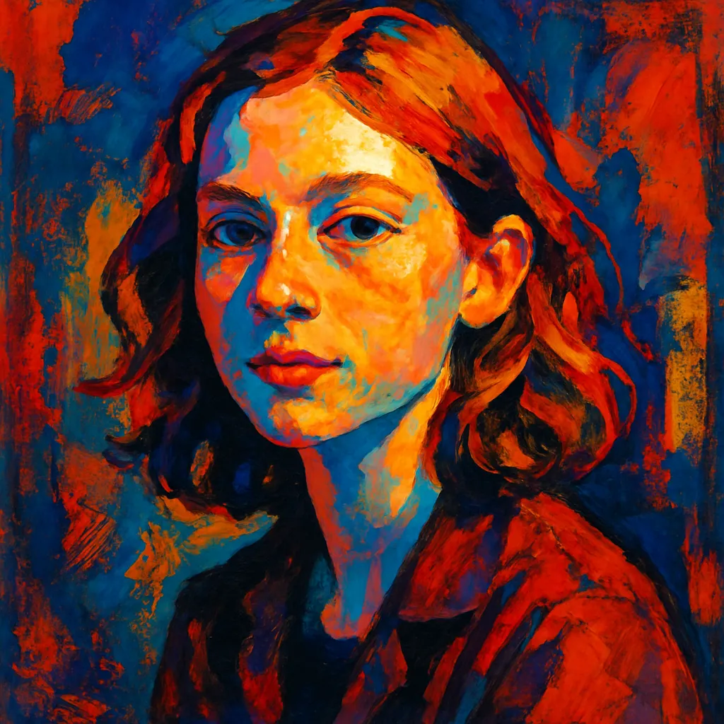 Artistic portrait of Imogene Wolodarsky