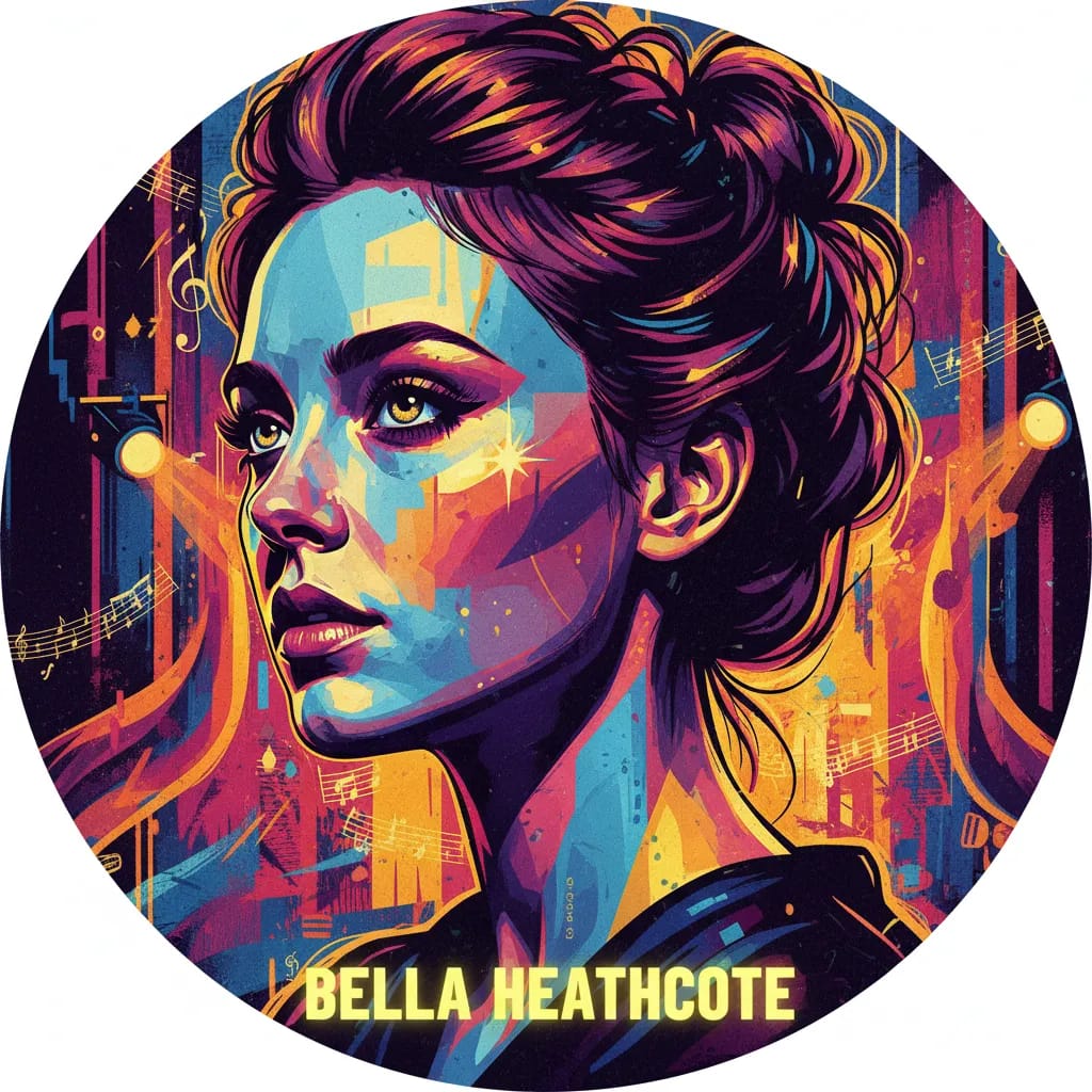 Artistic portrait of Bella Heathcote