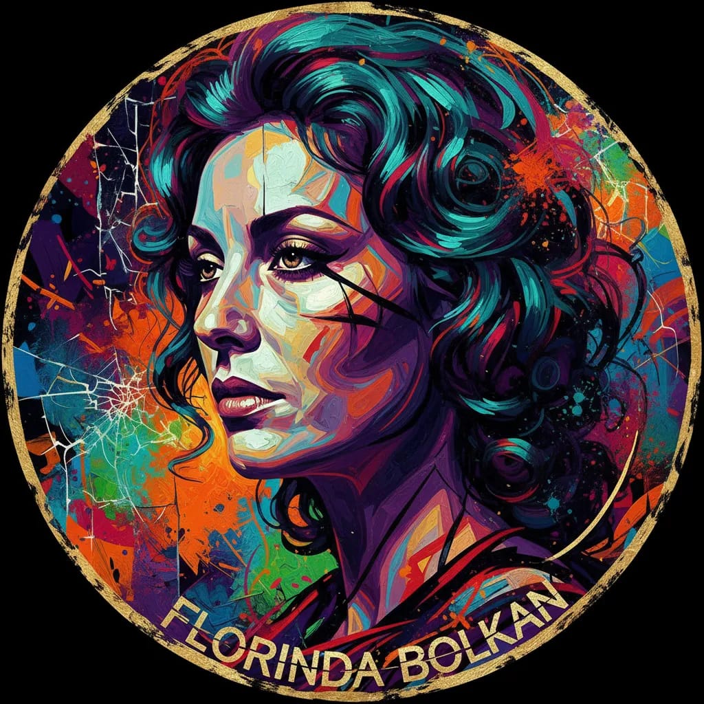 Artistic portrait of Florinda Bolkan