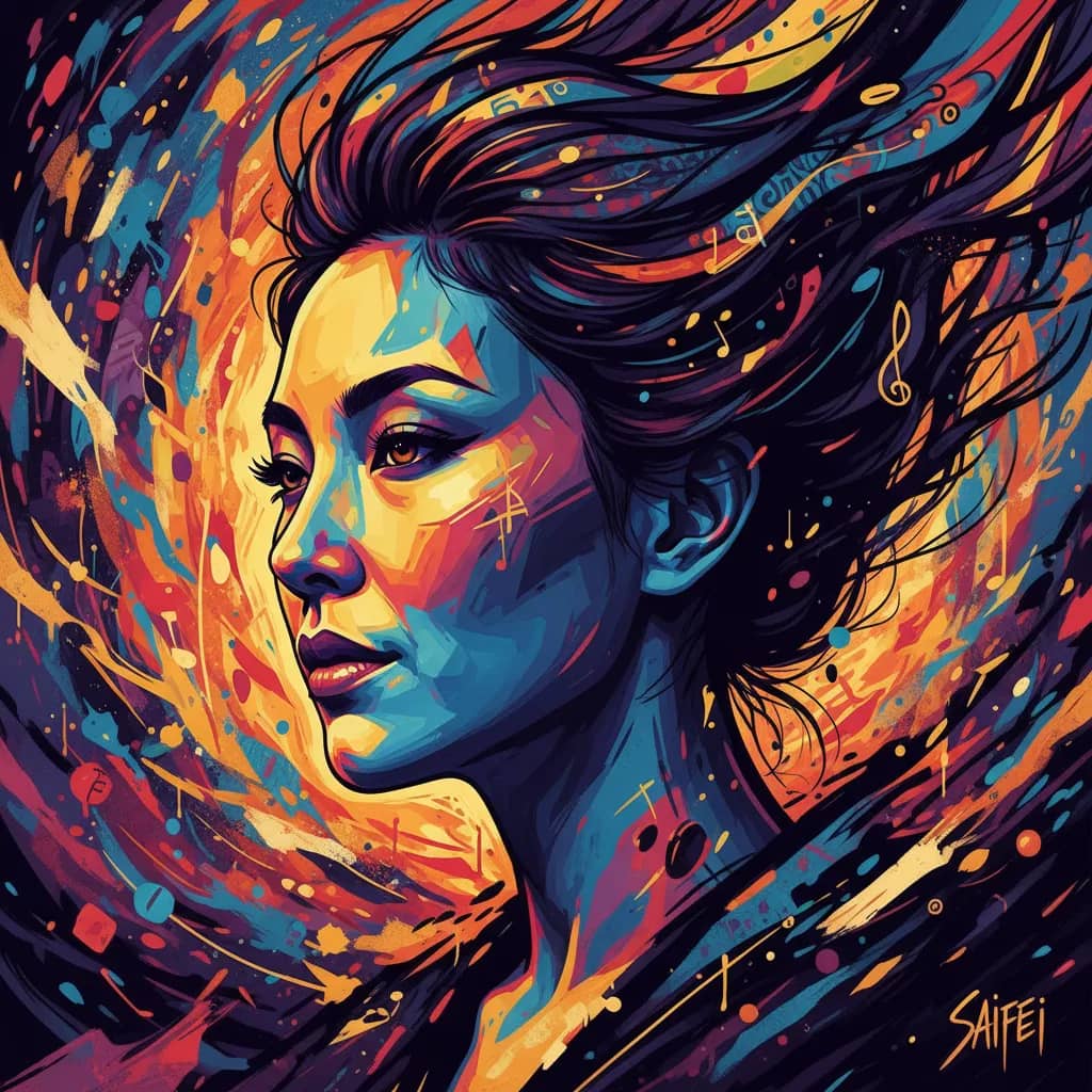 Portrait of Saifei He