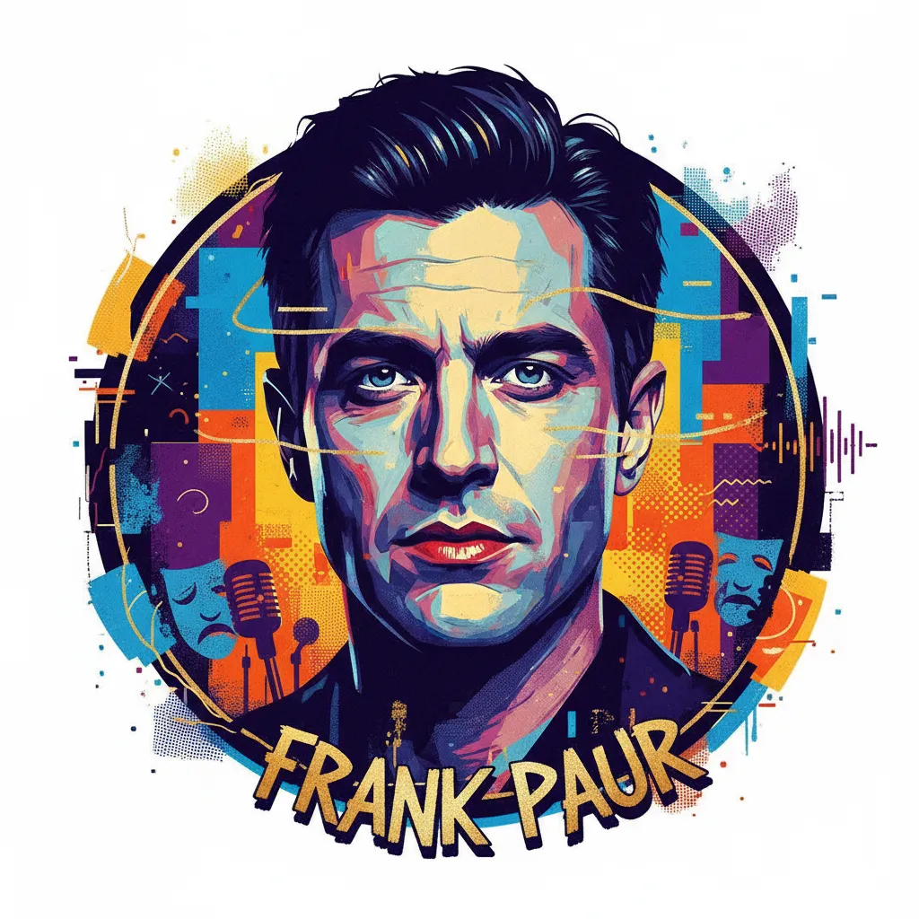 Artistic portrait of Frank Paur
