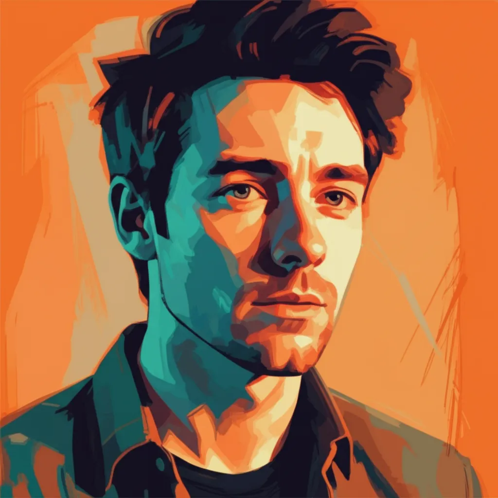 Artistic portrait of Hugh Walsh