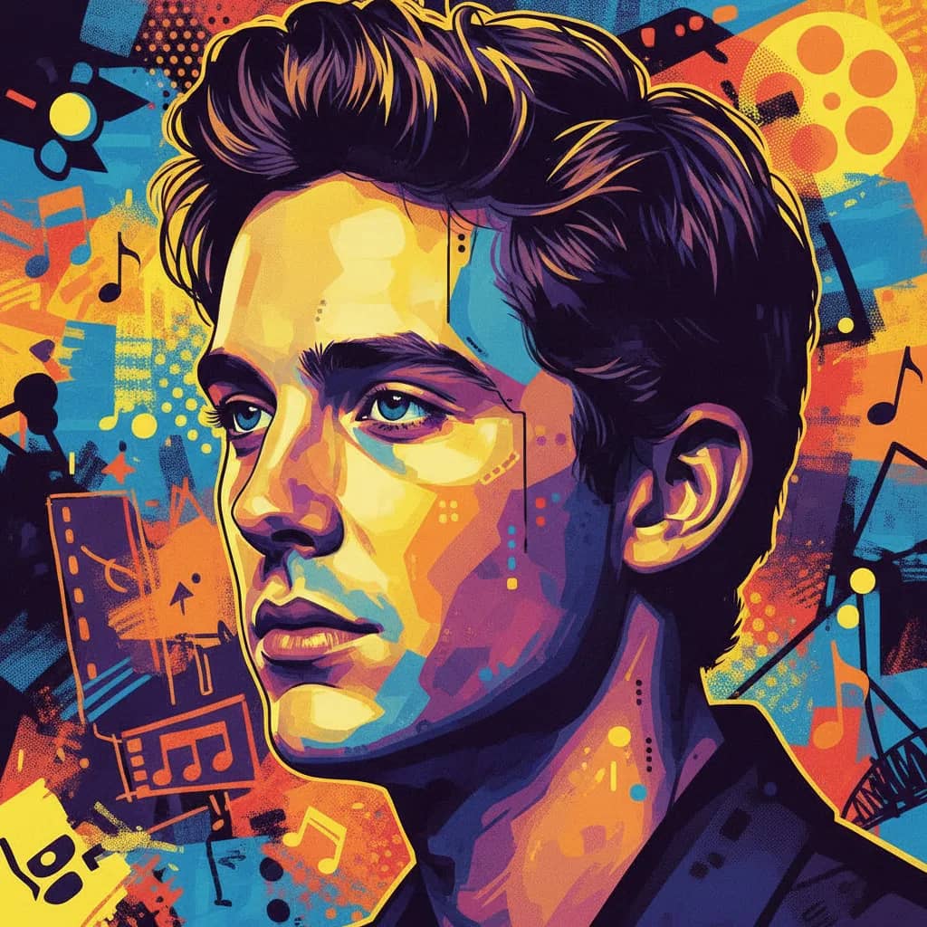Portrait of Ansel Elgort