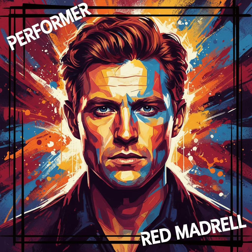 Artistic portrait of Red Madrell