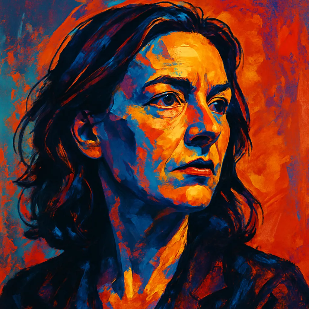 Artistic portrait of Veronika Franz
