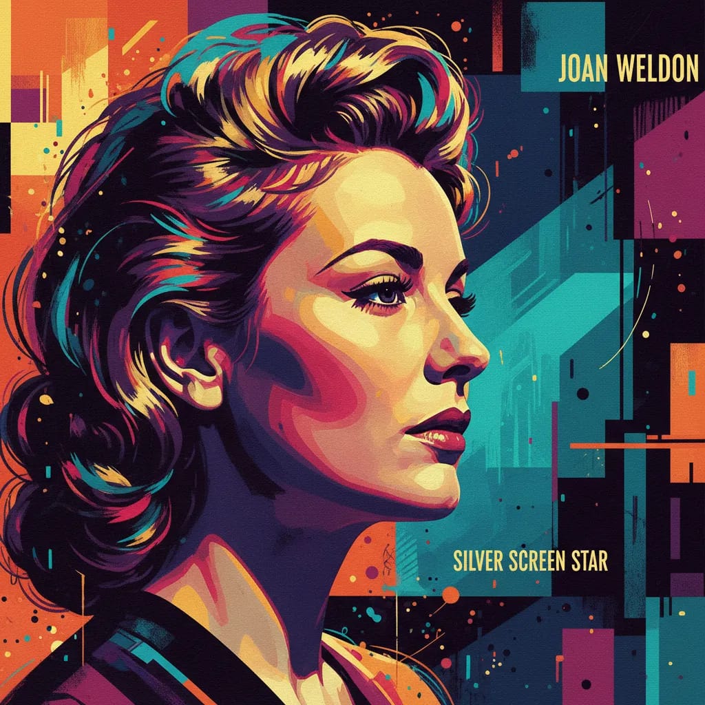 Artistic portrait of Joan Weldon