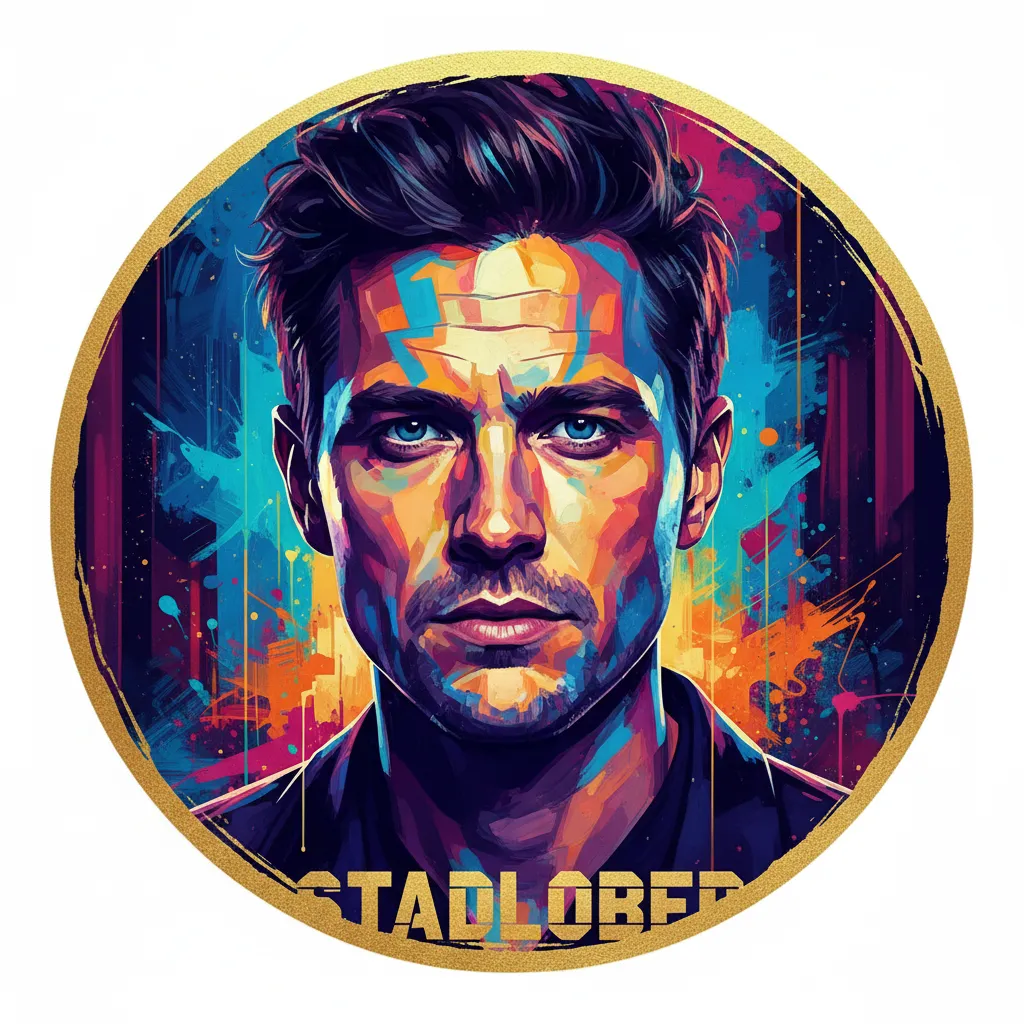Artistic portrait of Robert Stadlober