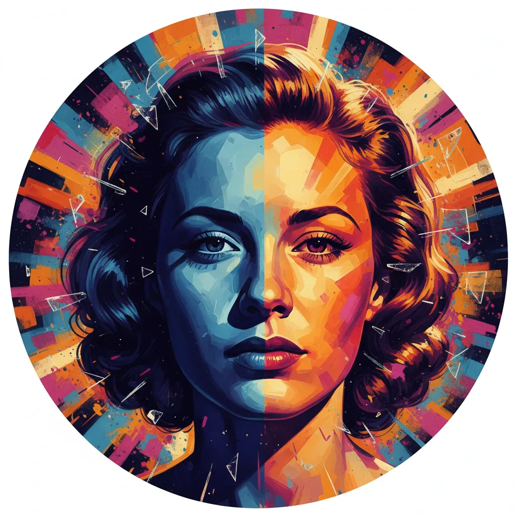 Artistic portrait of Mary Beth Hughes