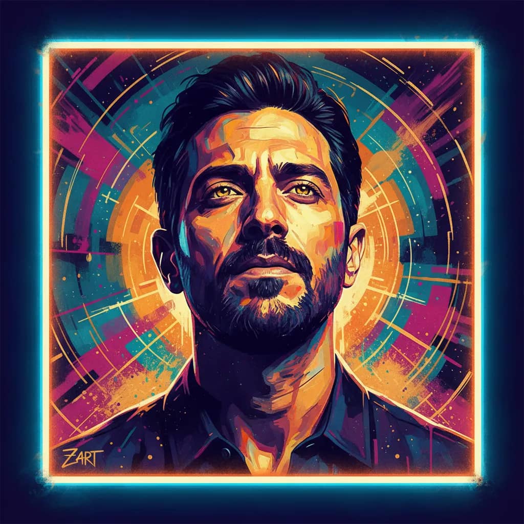 Portrait of Waleed Zuaiter