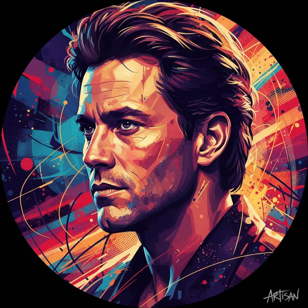 Portrait of Patrick Swayze