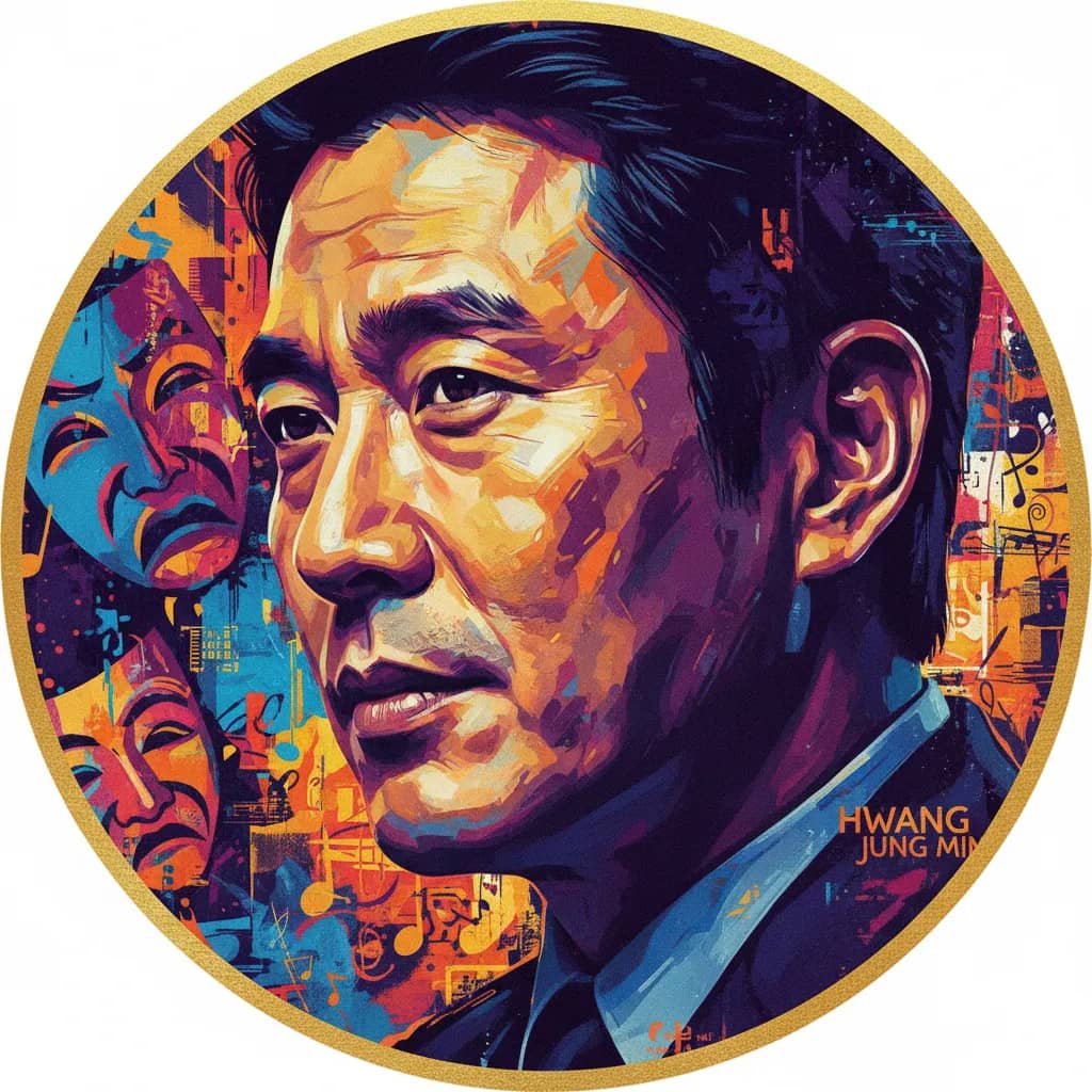 Portrait of Hwang Jung-min