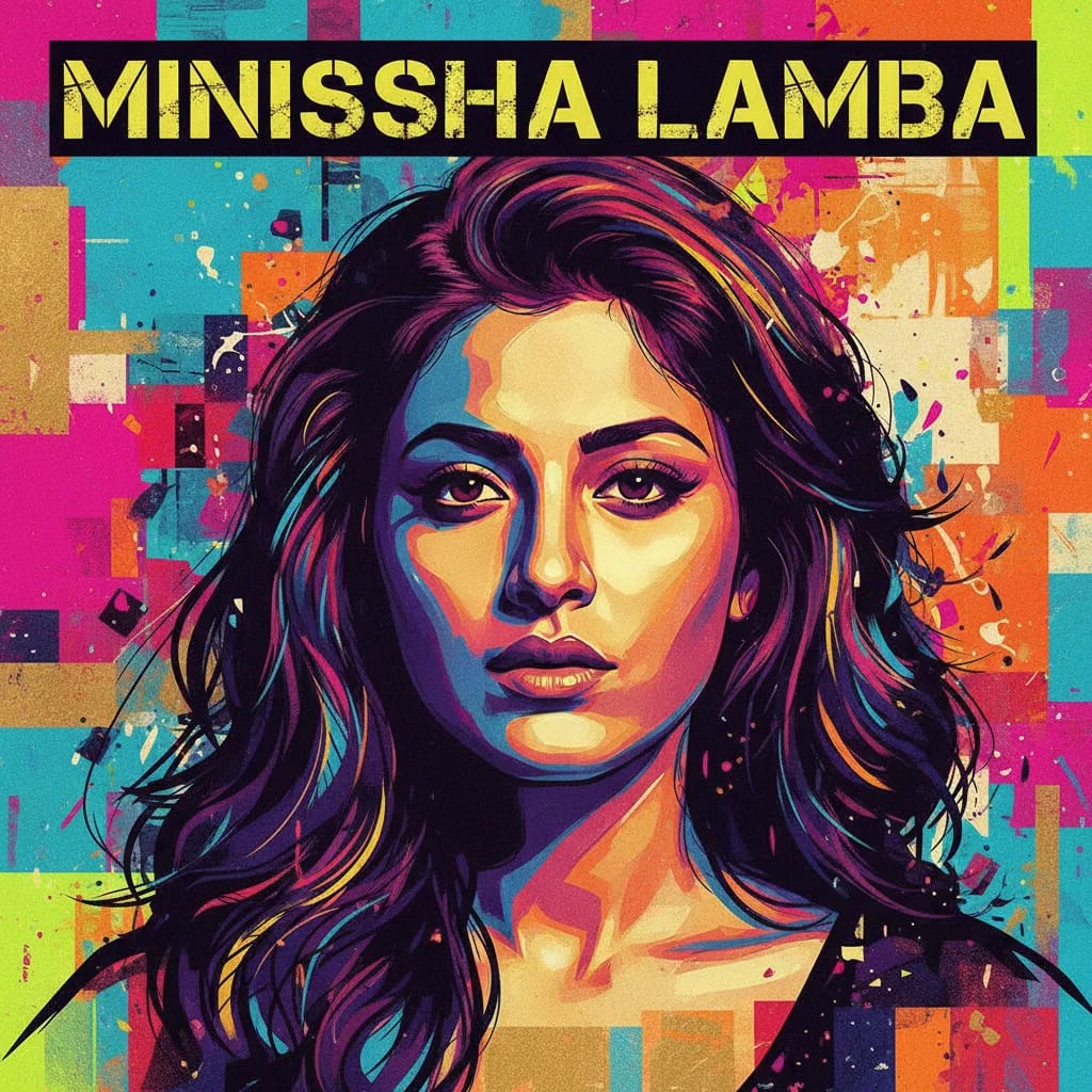 Artistic portrait of Minissha Lamba