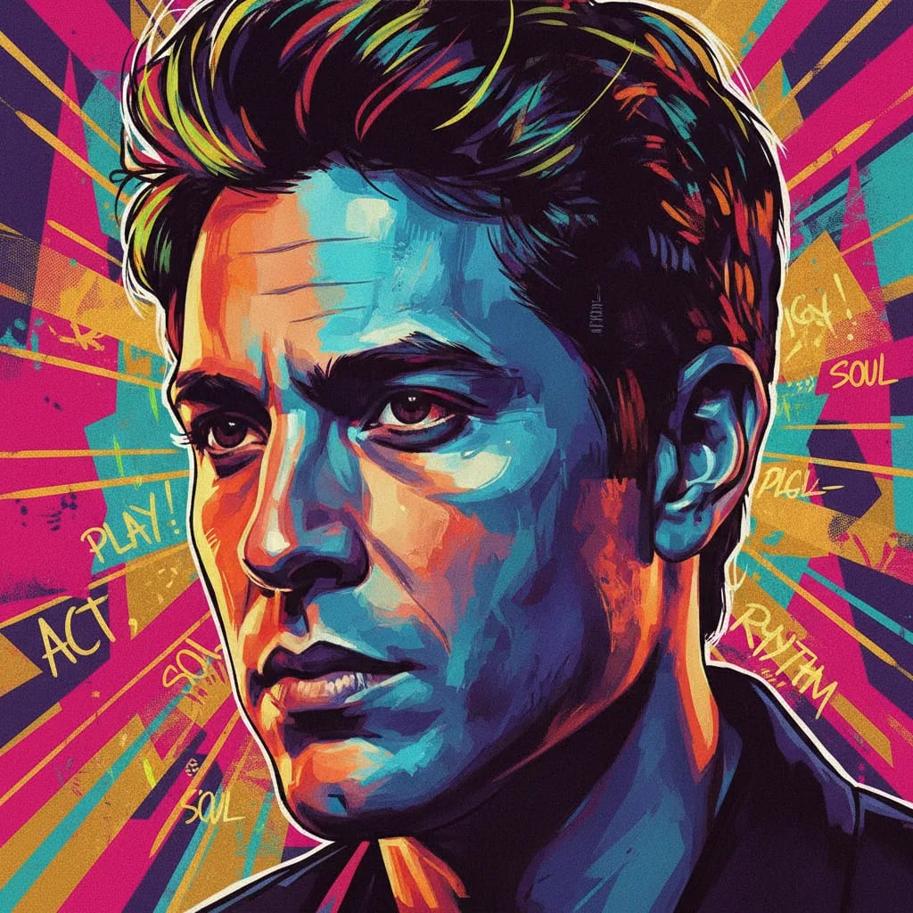 Artistic portrait of Guillermo Diaz