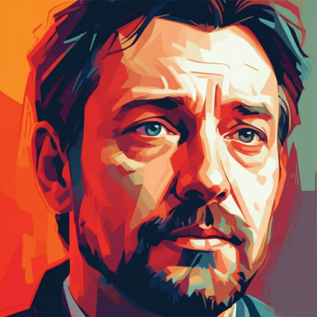 Artistic portrait of Michal Koterski