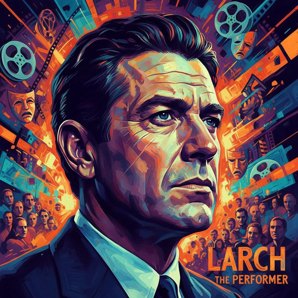 Artistic portrait of John Larch