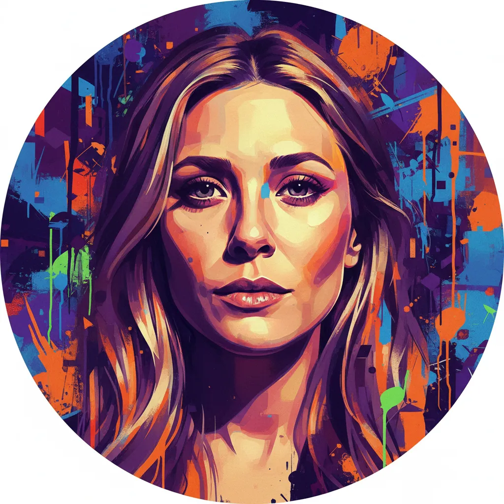 Artistic portrait of Mary-Kate Olsen