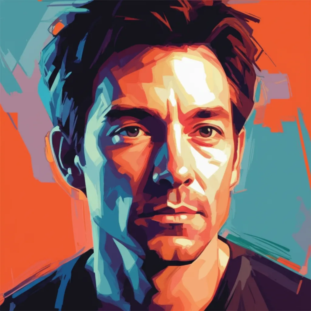 Artistic portrait of DJ Dallenbach