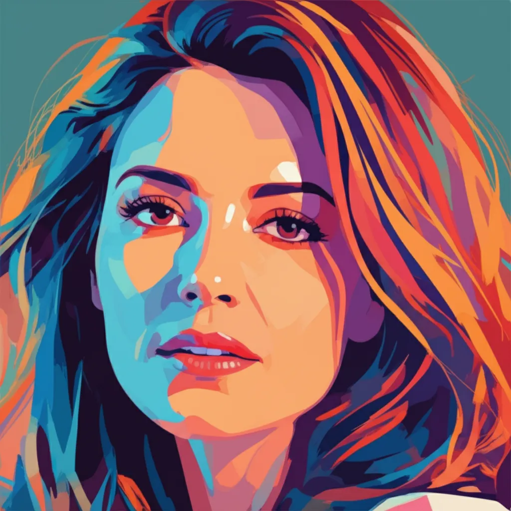 Artistic portrait of Goya Toledo