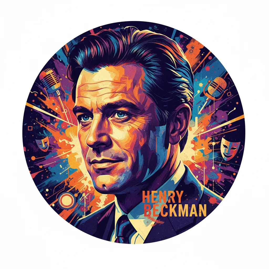 Artistic portrait of Henry Beckman