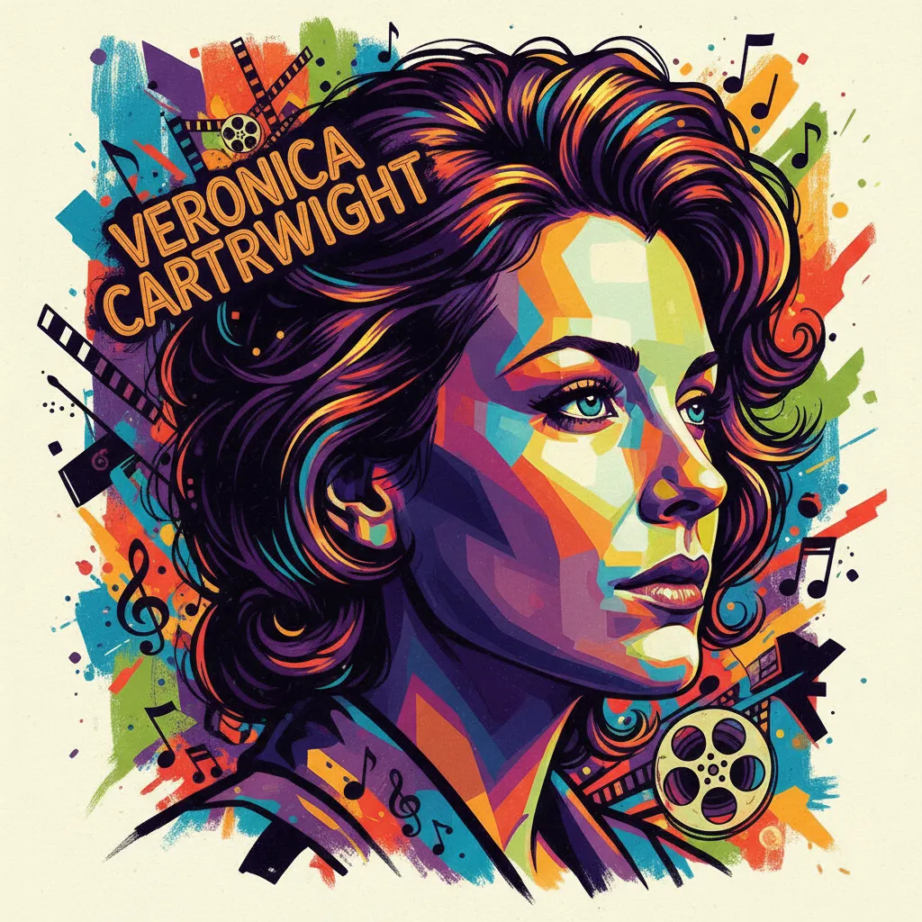 Artistic portrait of Veronica Cartwright