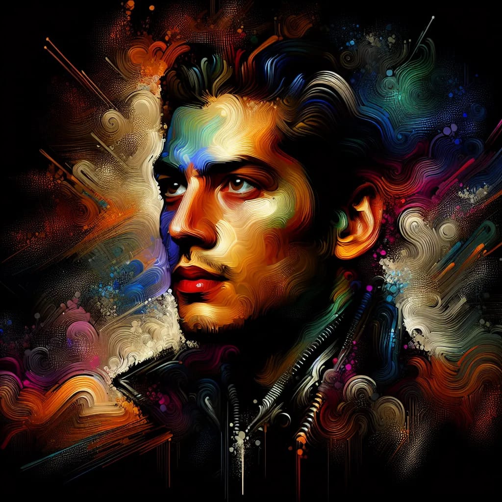 Artistic portrait of David Roper