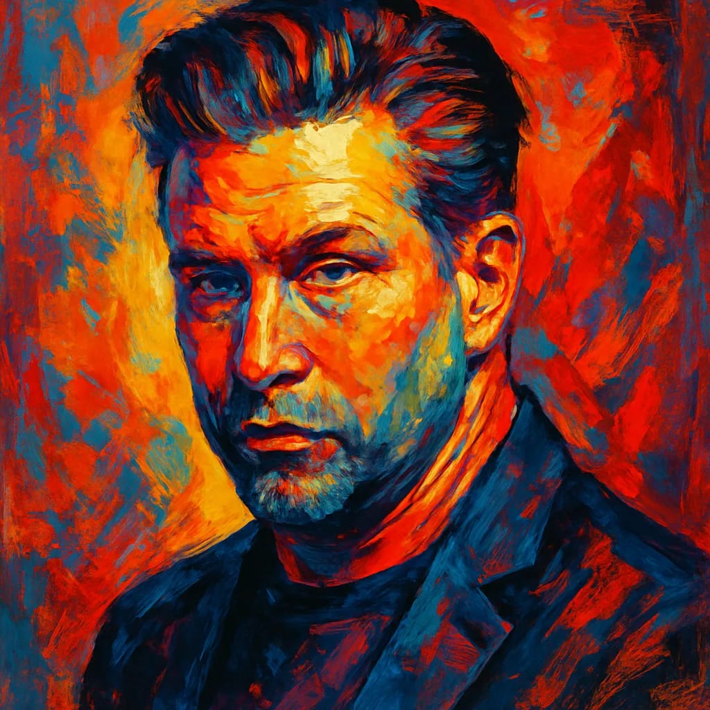 Artistic portrait of Stephen Baldwin