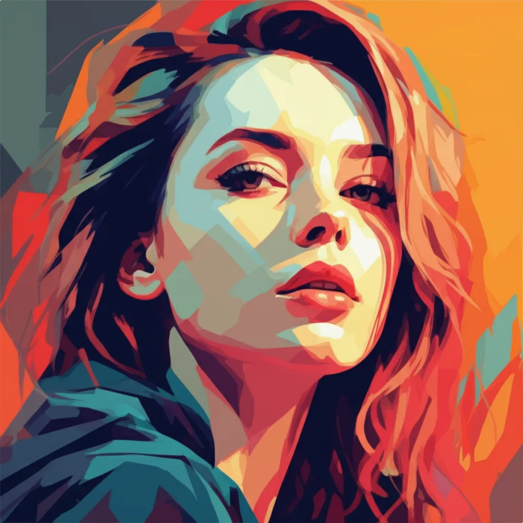 Portrait of Oksana Akinshina