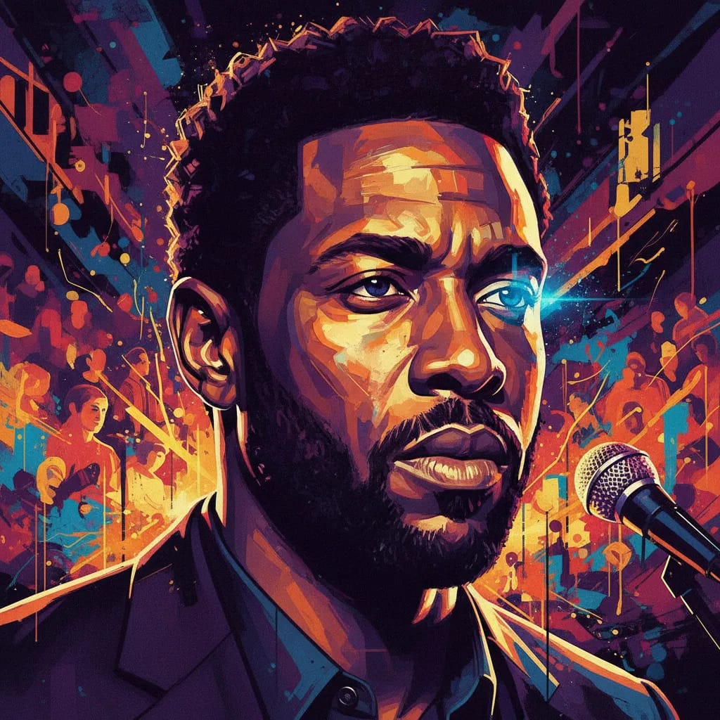 Artistic portrait of Michael Williams