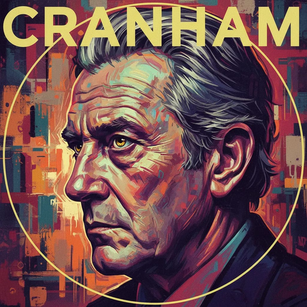 Artistic portrait of Kenneth Cranham