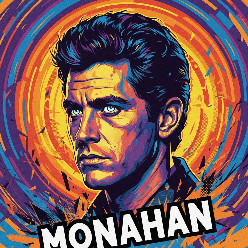 Artistic portrait of Dan Monahan