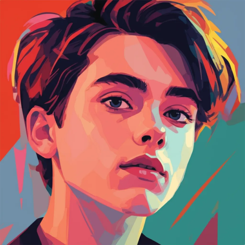Artistic portrait of Marlow Barkley