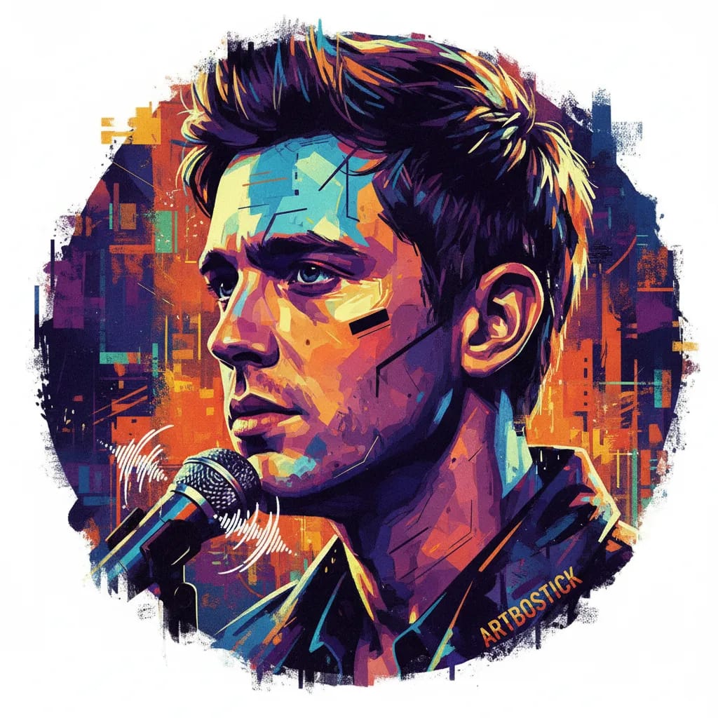 Artistic portrait of Devon Bostick