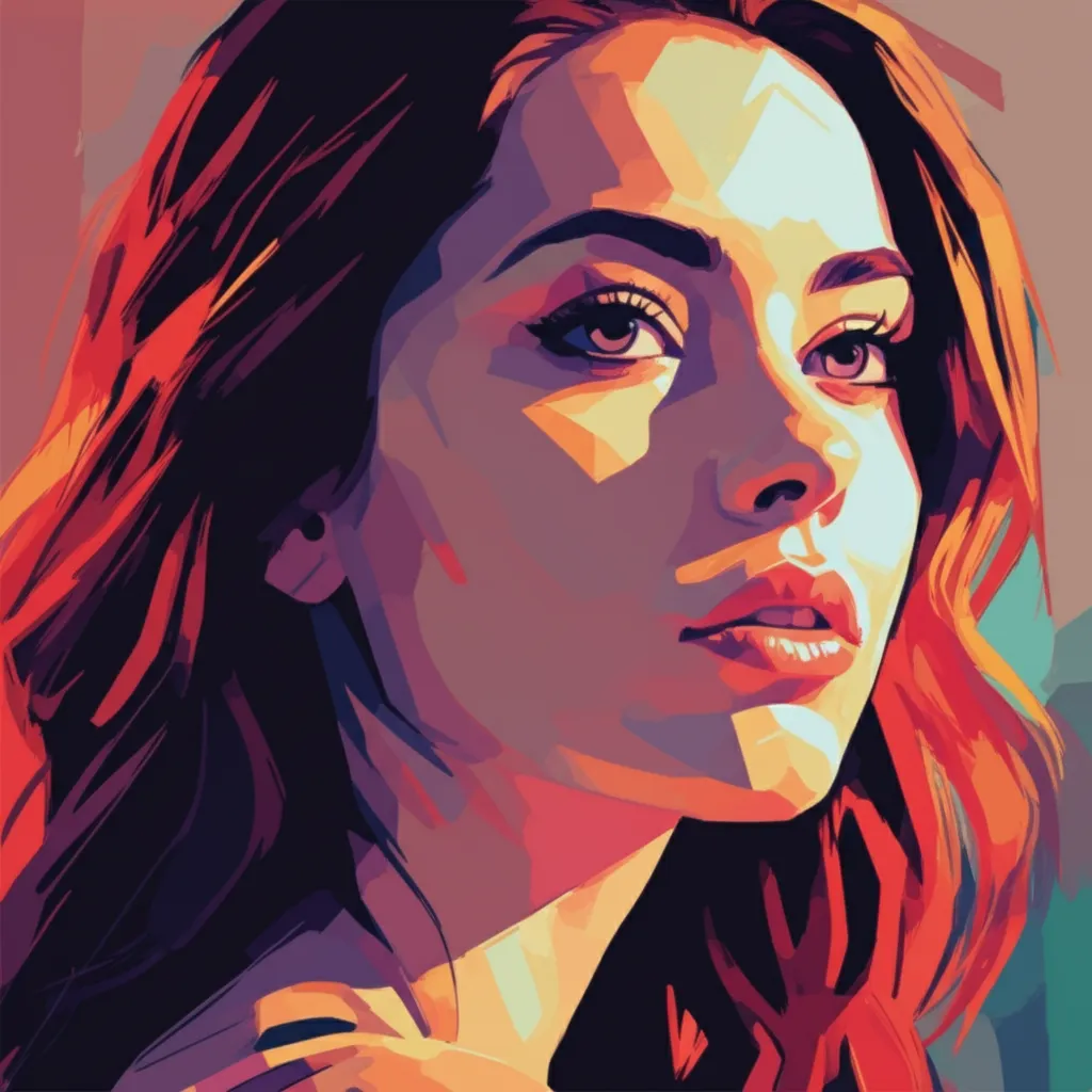 Artistic portrait of Augusta Ciolli