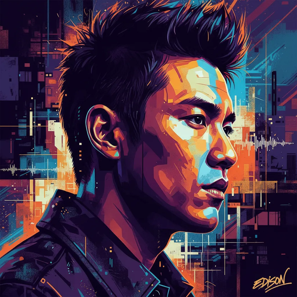 Portrait of Edison Chen