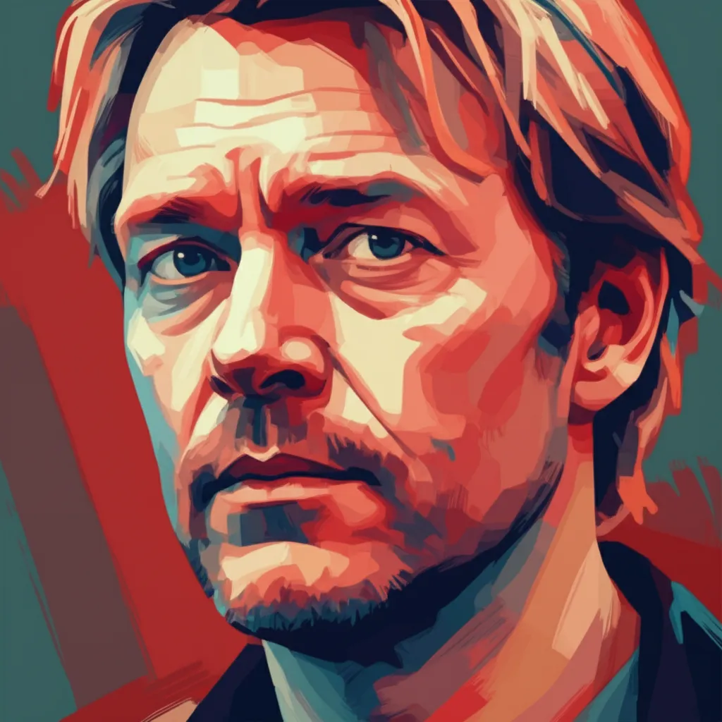 Artistic portrait of Lars Ranthe