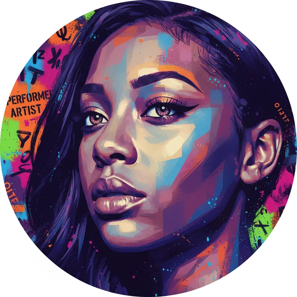 Artistic portrait of Aleisha Allen