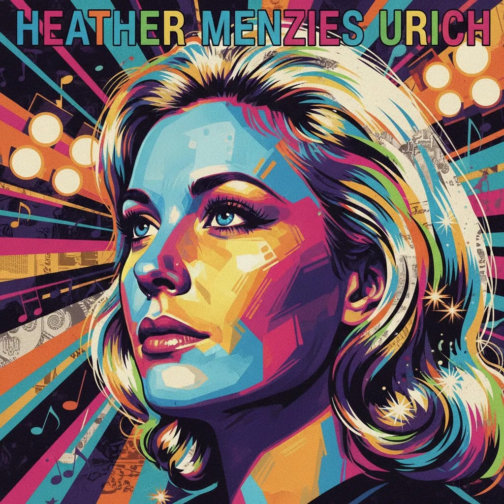 Artistic portrait of Heather Menzies-Urich