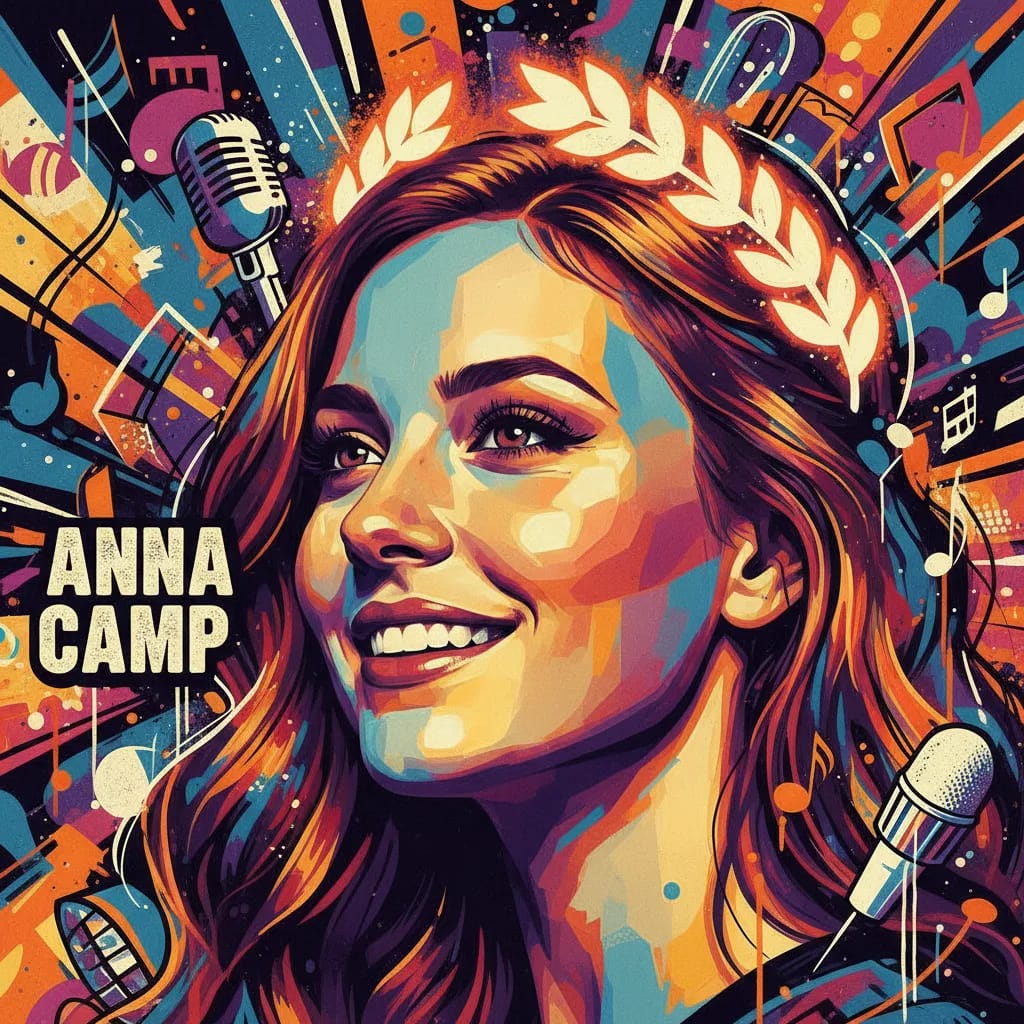 Artistic portrait of Anna Camp
